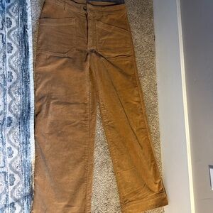 Brown Corduroy Patagonia Pants women’s 6